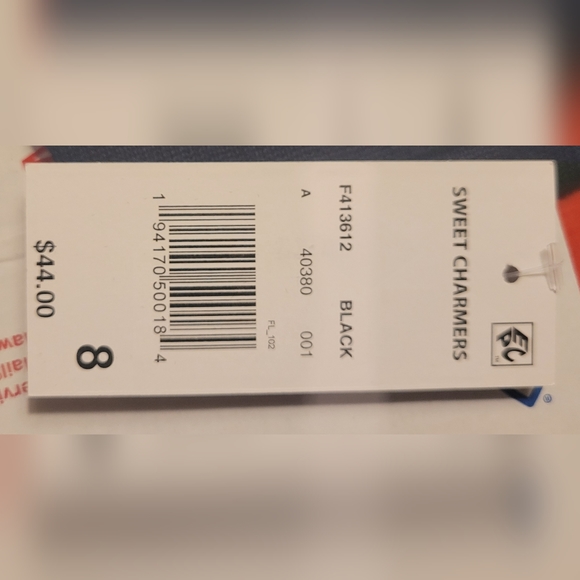 Sweet Charmers Big Girls 8 Long-Sleeve Faux-Pearl-Trimmed Cardigan - M - Picture 5 of 5